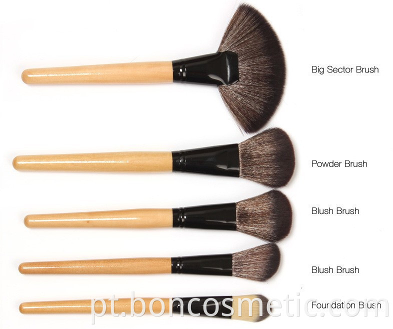 24pcs makeup brush set